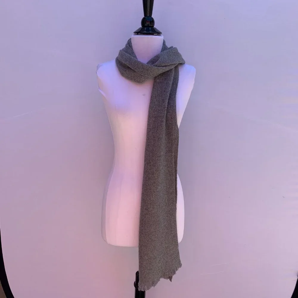 Nordstorm Men's Shop Cashmere Scarf Gray